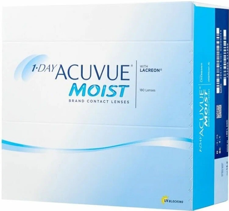1-DAY ACUVUE Moist (180 блистеров)
