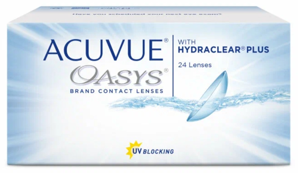 ACUVUE OASYS with HYDRACLEAR Plus (24 блистеров)
