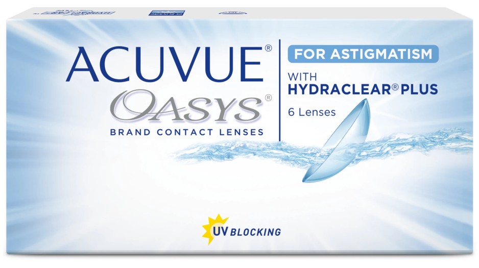 ACUVUE OASYS with HYDRACLEAR Plus (6 блистеров)
