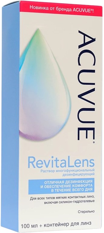 Раствор для мкл Acuvue RevitaLens 100 мл
