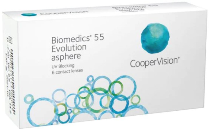 Biomedics 55 Evolution (6 блистеров)